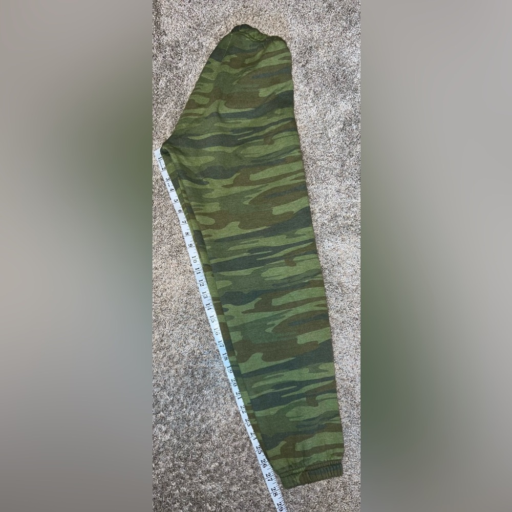 Aviator Nation 4 Stripe Sweatpants Camo / Neon Size XS - Picture 10 of 13